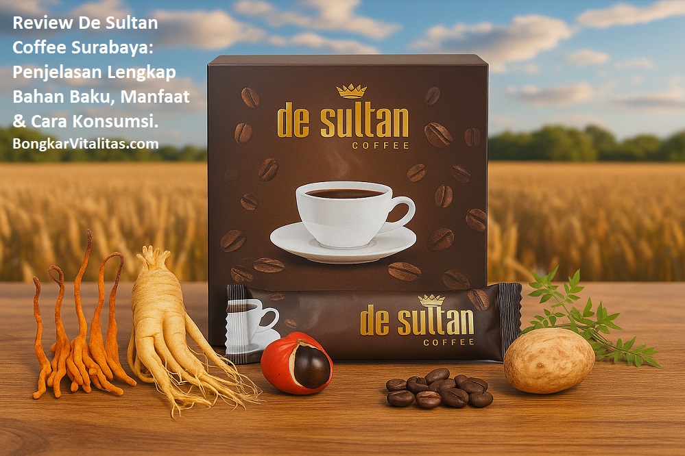 Review De Sultan Coffee Surabaya: Penjelasan Lengkap Bahan Baku, Manfaat & Cara Konsumsi