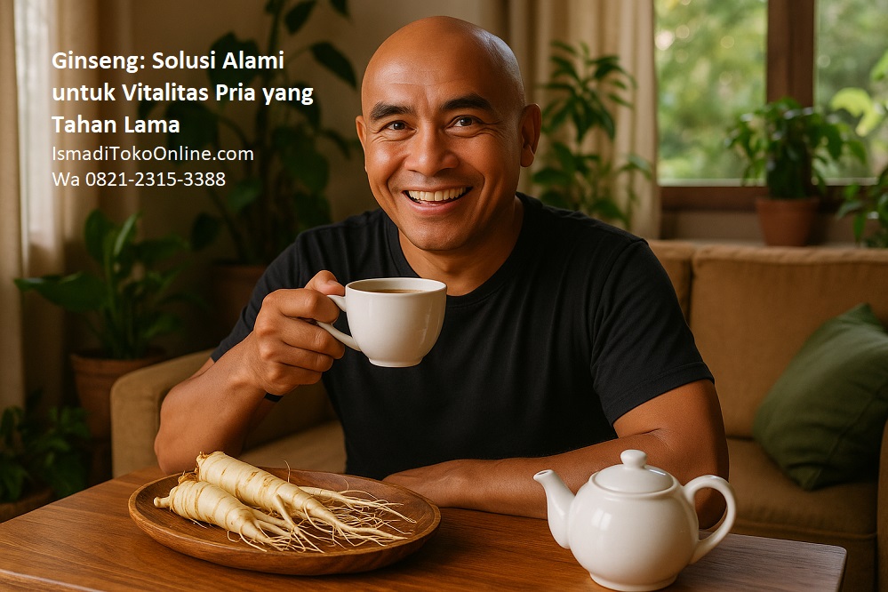 Ginseng: Solusi Alami untuk Vitalitas Pria yang Tahan Lama