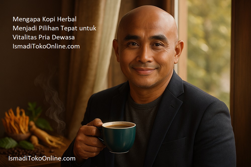 Mengapa Kopi Herbal Menjadi Pilihan Tepat untuk Vitalitas Pria Dewasa